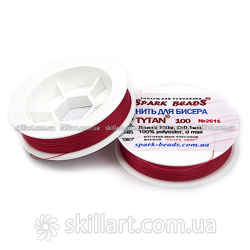 Нитки для бисера Tytan 100 Spark Beads (100м), 2615